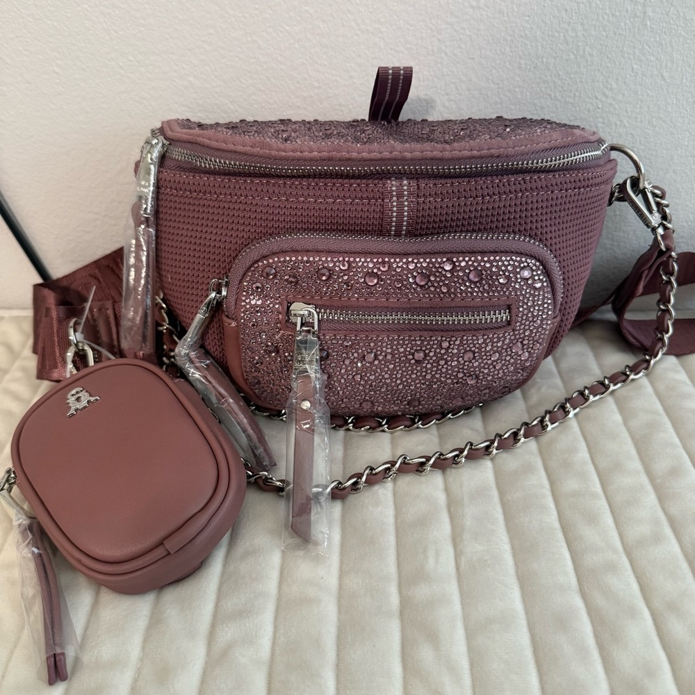 Steve Madden Maxima Crossbody Bag in mauve